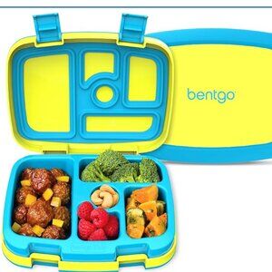 Bentgo Kids 5-Compartment Leak-Proof Lunch Box - Citrus Yellow